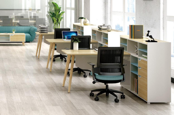 Schreibtisch mit Regal Home Office Büroeinrichtung Möbel Schreibtisch