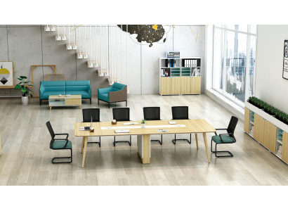 Konferenztisch Büro Tische Besprechungstisch Meeting Möbel Home Office