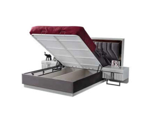 Design Schlafzimmer Möbel Kleiderschrank Set Bett Komplette Einrichtung 4tlg.