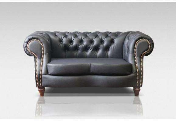 Chestefield Sofagarnitur Ledersofa Sofa Polster Garnitur Couch 3+2+1 Neu