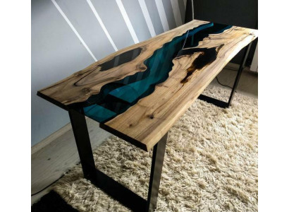 Epoxid harz Konsolen Tisch Designer Tische Luxus Wohnzimmer Möbel