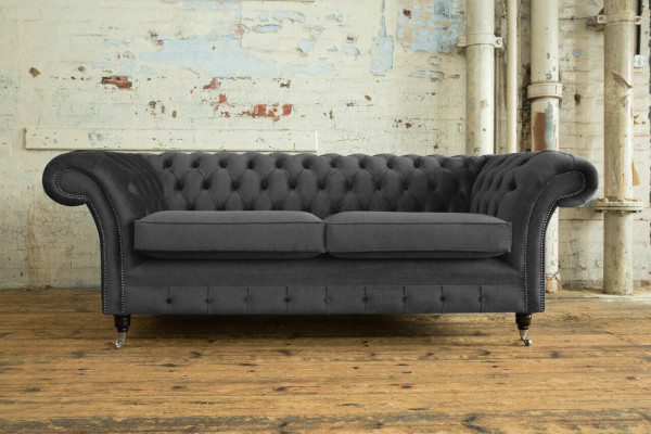 Dreisitzer Couch Polster Design Sofa 3er Sitz Sofas Wohnzimmer Möbel
