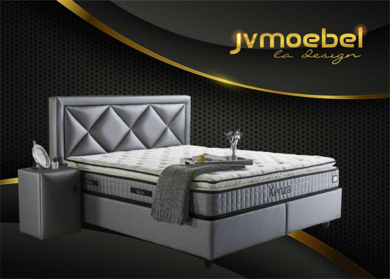 Edles Bett 3tlg Set Nachttisch Möbel Luxus Schlafzimmer Matratze Bettgestell Neu