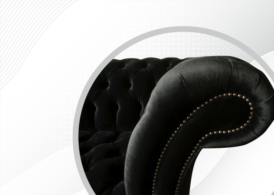 Chesterfield Zweisitzer Sofa 2 Sitzer Klassische Neu Couchen Sofas Polster Neu