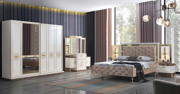Exklusives 5-teiliges Luxus-Schlafzimmer-Set in Premium-Qualität