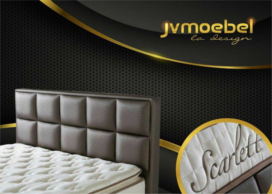 Bett Leder 2er Nachttisch 3 tlg. Schlafzimmer Set Möbel Modern Quality Betten Neu