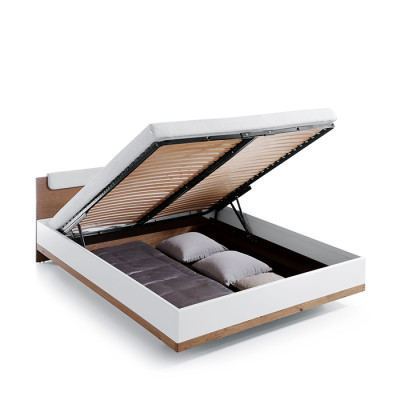 Klassisches Bett Betten Ehebett Doppelbett Holzbett Landhaus - Model CM-B3