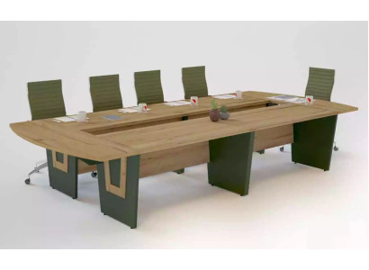 XXL Besprechungstisch Konferenztisch Bürotisch 390x180 Großer Tisch Big