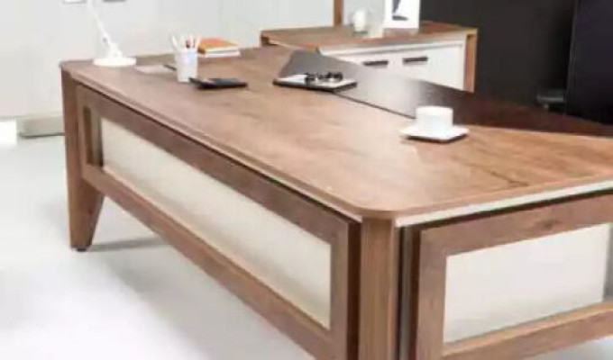 Büromöbel Einrichtung Schreibtisch Aktenschrank Couchtisch Tisch Schrank 3tlg.