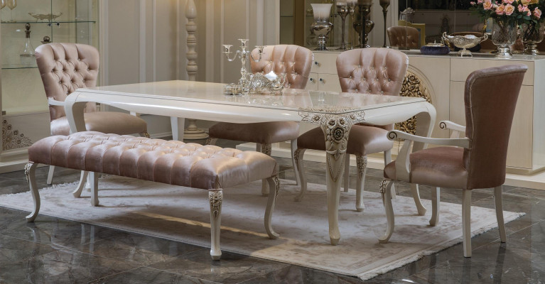 Luxus Esstisch Design Tisch Esszimmer Tische Holztische Italienische Möbel 228cm