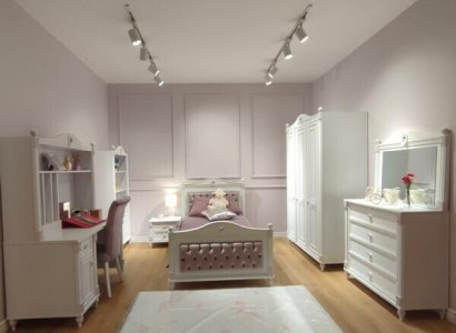 Designer Komplett Kinderzimmer Set Sclafzimmer set Kinder Jugend Möbel