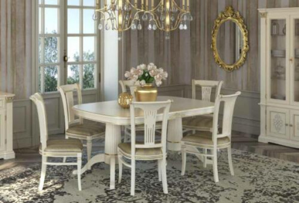 Set 4x Stuhl Stühle Esszimmer Garnitur Möbel Lehn Design Sitzmöbel Gruppe Holz
