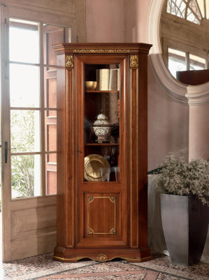 Vitrinen Glasschrank Barock Rokoko Klassische Vitrine Schrank Vitrinenschrank