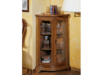 Vitrine Italienische Luxus Möbel Vitrinen Anrichte Schrank Glas Design Schränke