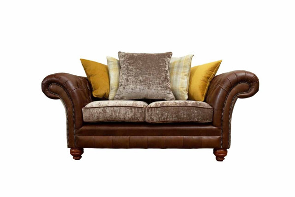 Sofa 2 Sitzer Klassische Chesterfield Couchen Polster Zweisitzer Sitz
