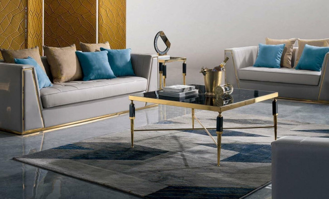 Sofagarnitur 3+2+1 Sitzer Set Design Relax Sofas Polster Couchen Leder