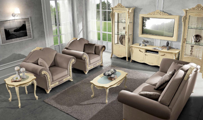 Sessel 1 Sitzer Wohnzimmer Relax Design Möbel Italienische Einrichtung Italien