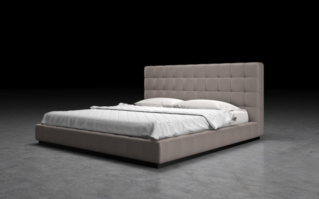 Modernes Gestell Luxus Schlaf Zimmer Betten Hotel Design Leder Bett