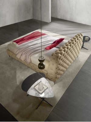 Chesterfield Bett Luxus Betten Holz Bettrahmen Möbel Design Modern Bettgestelle