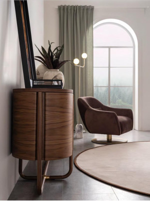 Großes Esszimmer Set Luxus Esstisch 4x Stühle Sideboard Kommode Spiegel