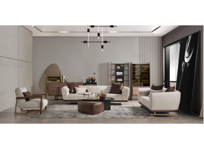 Sofagarnitur 431 Sitzer Wohnzimmer Set Modern Set Neu Luxus Möbel