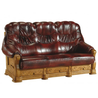 Sofagarnitur 3+1+1 Sitzer Klassischer Wohnlandschaft Polster Sofas Couchen Neu