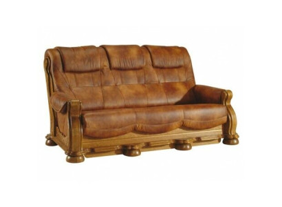 Sofagarnitur 3+1+1 Sitzer Klassischer Wohnlandschaft Sofas Couchen Polster Neu