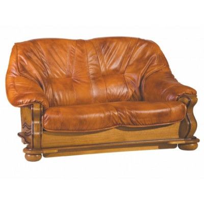 Antik Stil Ledersofa Couch Sofagarnitur 3+2+1 Sitzer Italienisches Leder Polster