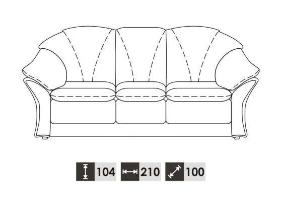 Sofas Couch Polster Garnitur Moderne Couchen Kunstleder Sofagarnitur