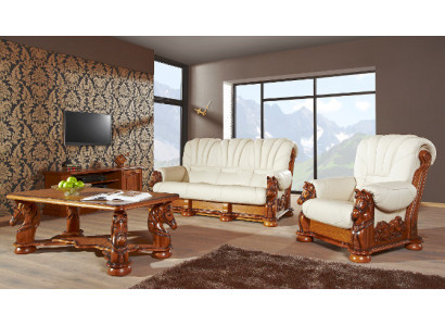 Klassische Zweisitzer Couch Sofas Polster Sofa 2 Sitzer Leder Deko Couchen