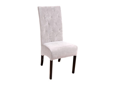 Set 8x Chesterfield Designer Massivholz Stuhl Esszimmerstuhl Designer Polster