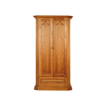 Landhaus Schrank Kleiderschrank Holzschrank Büro Klassische Kleiderschränke Neu