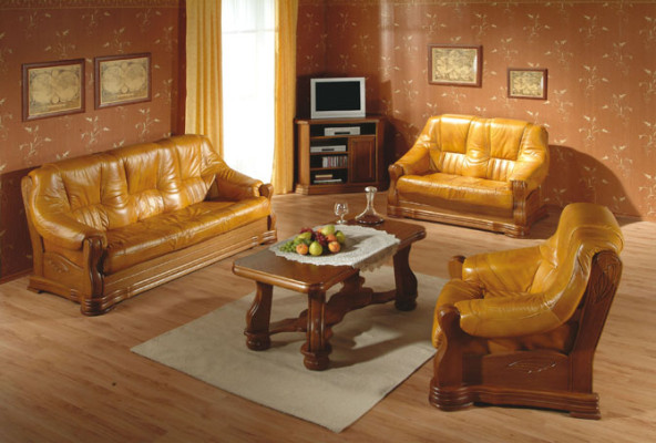 Klassische Sofas Zweisitzer Sofa 2 Sitzer Couchen Polster Neu (ohne 3+1Sitzer)