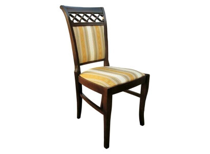 Set 2x Sessel Stuhl Design Holz Stoff Stühle Polster Gastro Esszimmer Textil