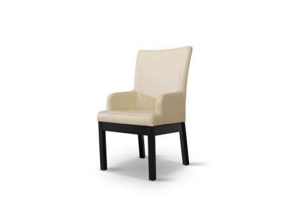 Moderner Sessel Stuhl Holz Polster Design Stühle Gastro Esszimmer 100%