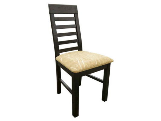Stuhl Textil Design Holz Polster Gastro Esszimmer Stoff Stühle Lehnstuhl