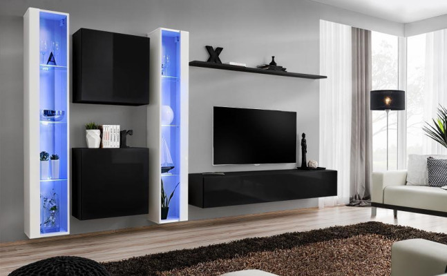Wohnzimmermöbel Designer Luxus tv Ständer Designer Wand Regal Komplett