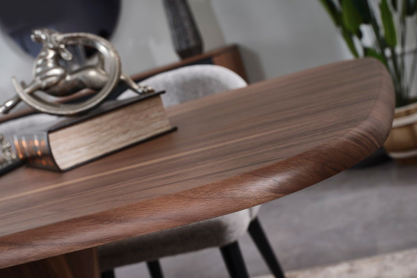 Essbereich Möbel Designer Esstisch Holz Kommode 4x Stühle Sideboard 7tlg