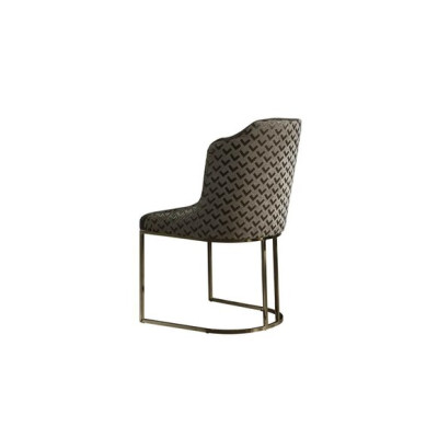 Esszimmer Stuhl Sessel Stühle Lehnstuhl Esszimmer Ess Küche Stoff Design Möbel