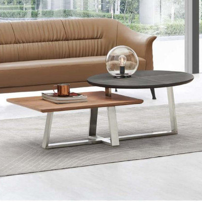 Couchtische Leder Designer Modern Couchtisch Beistelltisch Sofa Wohnzimmer Tisch