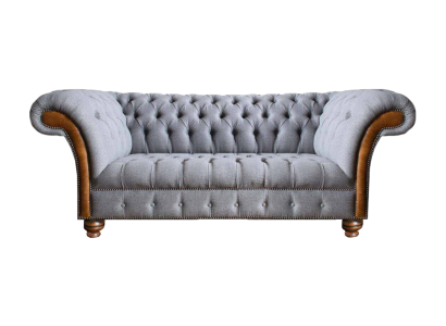Luxus Modern Dreisitzer Sofa Couch Wohnzimmer Chesterfield Textil Möbel