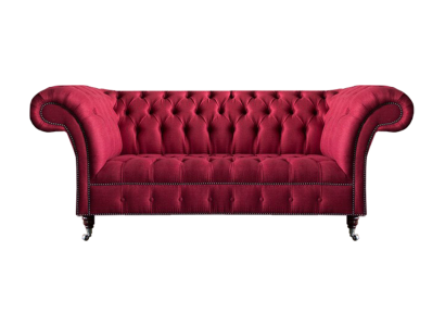 Luxus Rosa Wohnzimmersofa Dreisitzer Sofa Couch Textil Polstermöbel