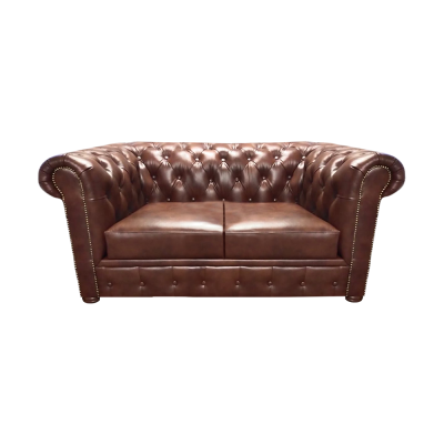 Möbel Polstermöbel Wohnzimmer Sofa Zweisitzer Couch Einrichtung Chesterfield