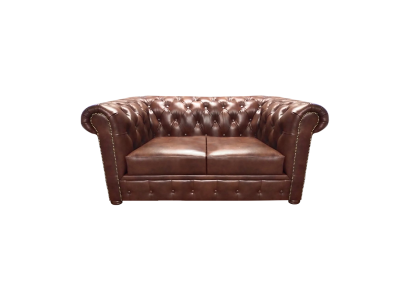 Möbel Polstermöbel Wohnzimmer Sofa Zweisitzer Couch Einrichtung Chesterfield