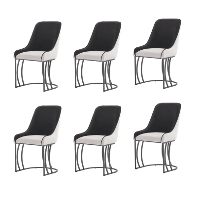Modern Esstisch 6x Stühle Designer Luxus Esszimmer Möbel