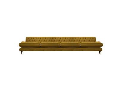 Wohnzimmer Sofa Viersitzer Couch Einrichtung Stoff Polstermöbel Chesterfield