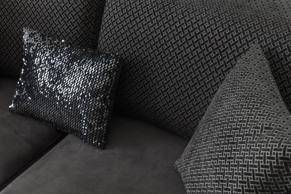 Luxus Sofagarnitur Garnitur Sofas Sofa Sessel Dreisitzer 3+3+1 Sitzer Stoff Neu