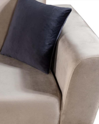 Wohnzimmer Sofa Design Dreisitzer Moderne Couch Beige Möbel Polster