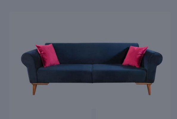 Sofagarnitur 3+3+1 Sitz Design Sofa Polster Couchen Couch Modern 3 tlg