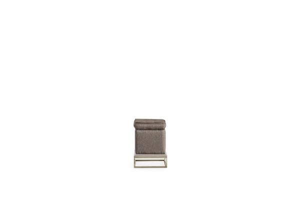 Hocker Grau Elegantes Holz Möbel Modern Design Luxus Schön Schlafzimmer